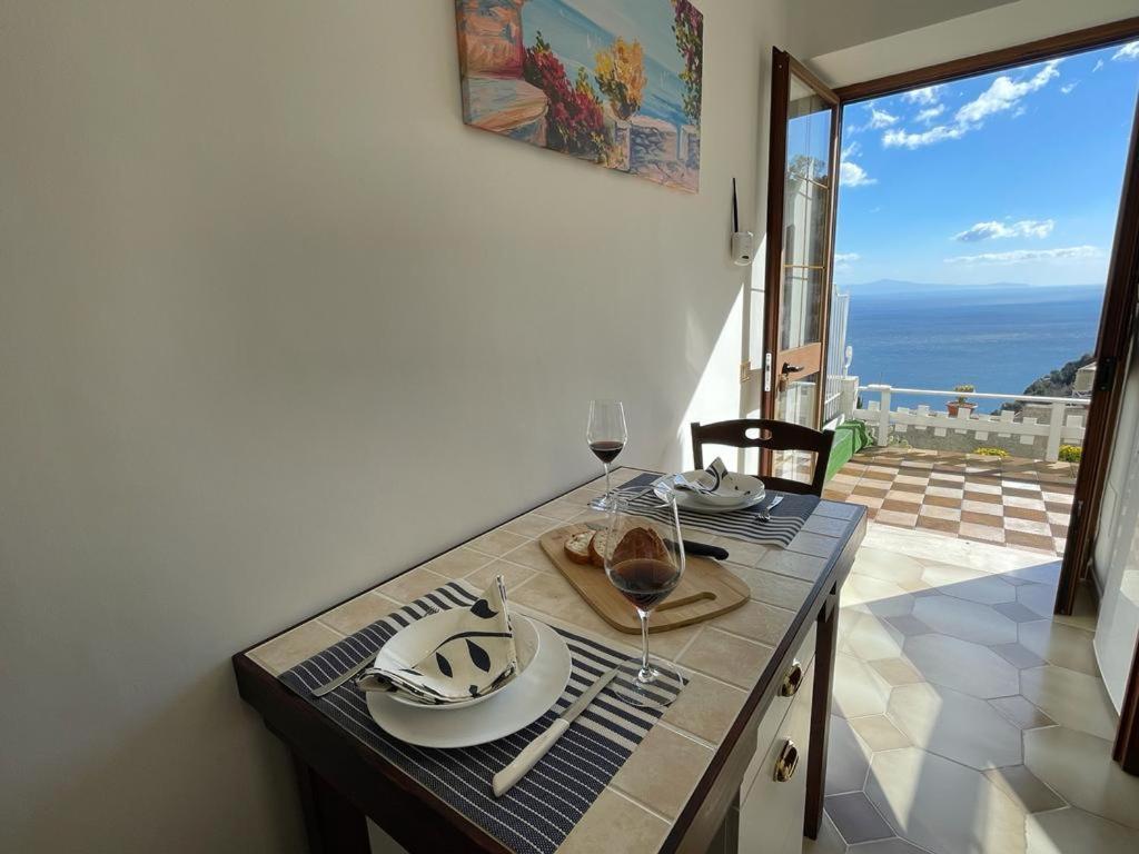 Casa Enzo Con Vista Mare Apartamento Amalfi Exterior foto